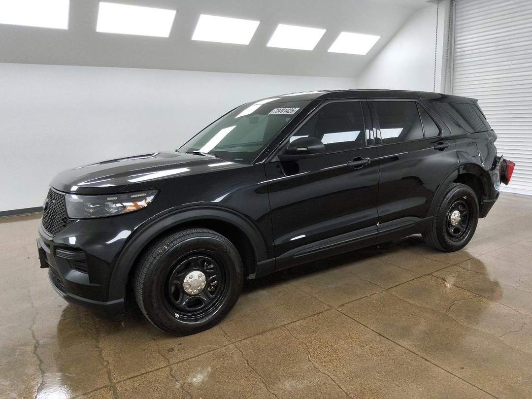 Вид 2025 FORD EXPLORER POLICE INTERCEPTOR, угол 1