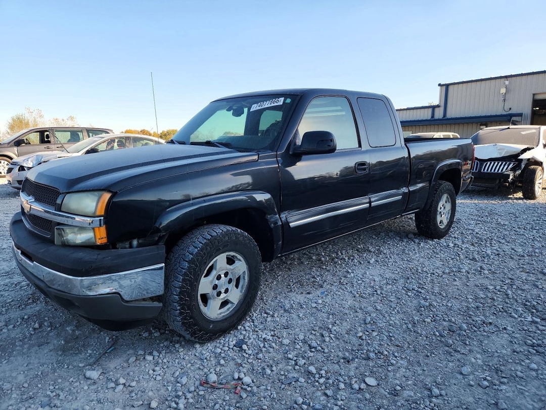 Vista de 2005 CHEVROLET SILVERADO K1500, ángulo 1