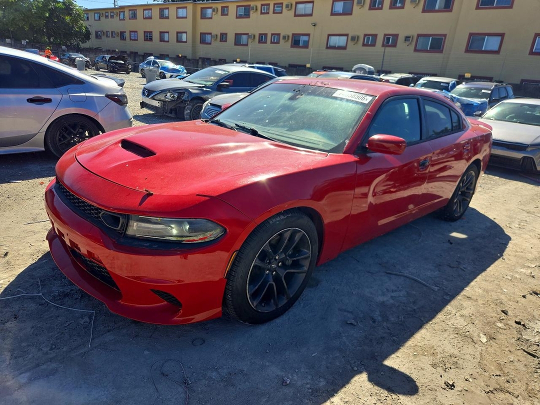 Vue de 2020 DODGE CHARGER SCAT PACK, angle 1