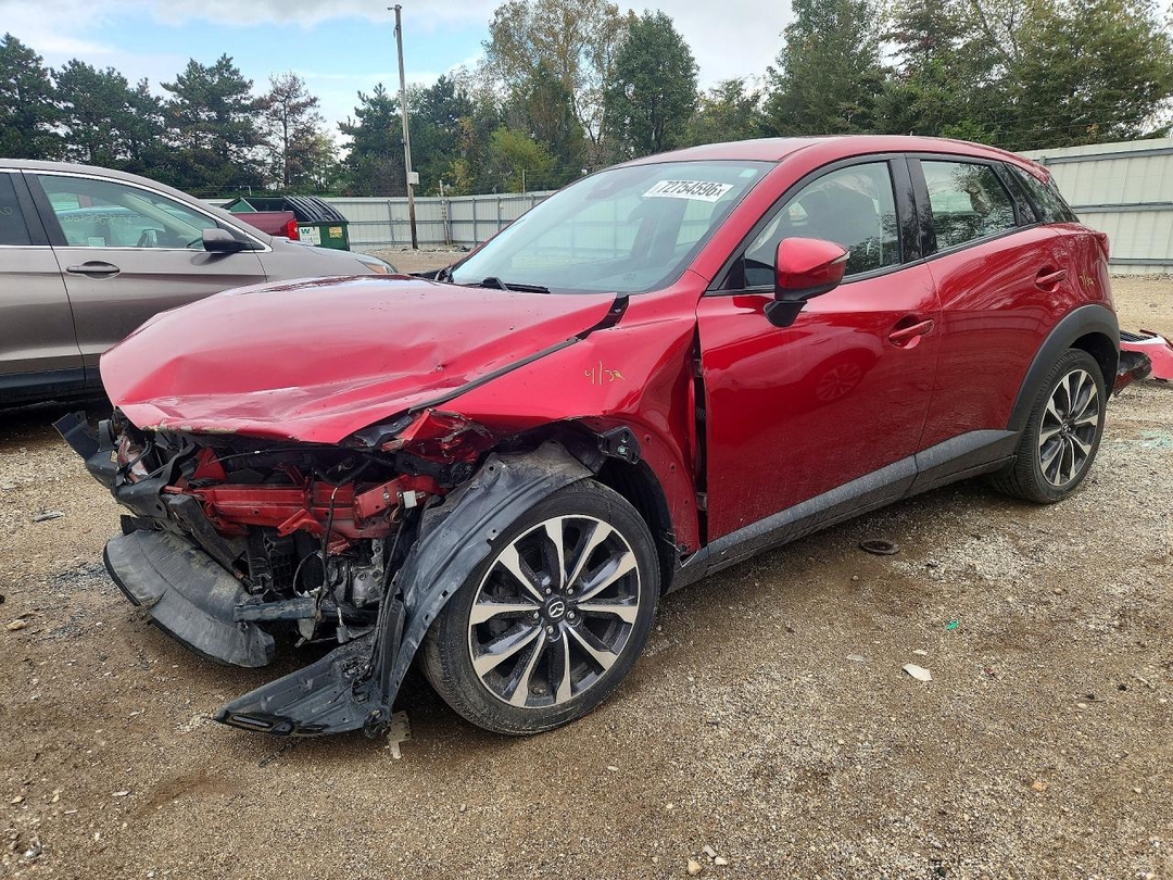 Vue de 2019 MAZDA CX-3 TOURING, angle 1