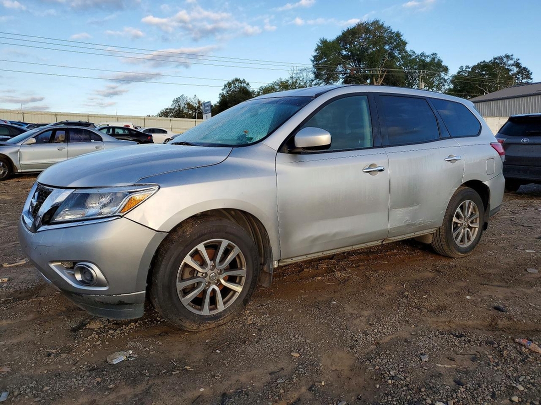 Вид 2014 NISSAN PATHFINDER S, угол 1