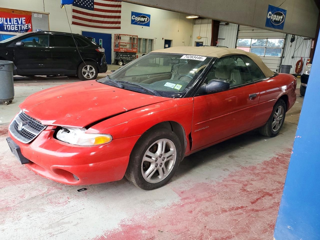 Вид 1997 CHRYSLER SEBRING JX, угол 1