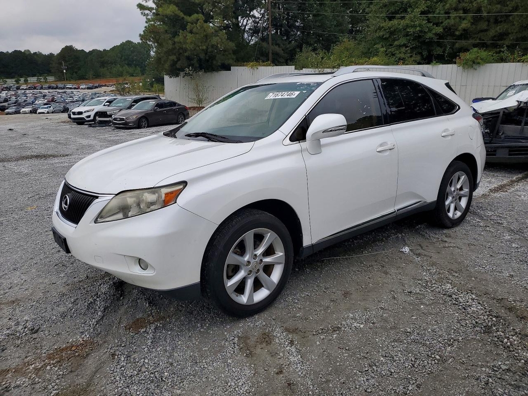 منظر 2010 LEXUS RX 350، زاوية 1