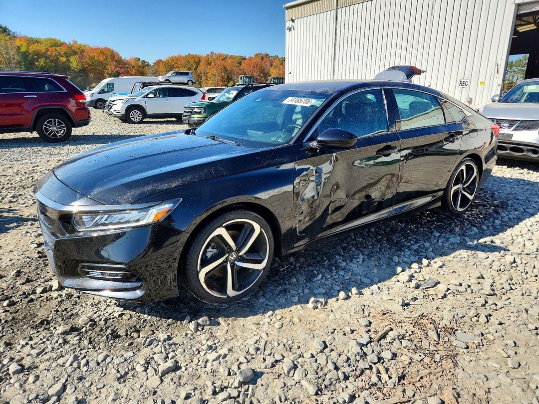 2019 HONDA ACCORD SPORT view, angle 1
