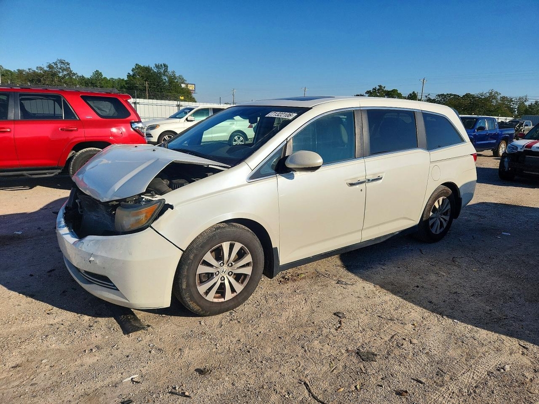 Vista de 2016 HONDA ODYSSEY EXL, ángulo 1