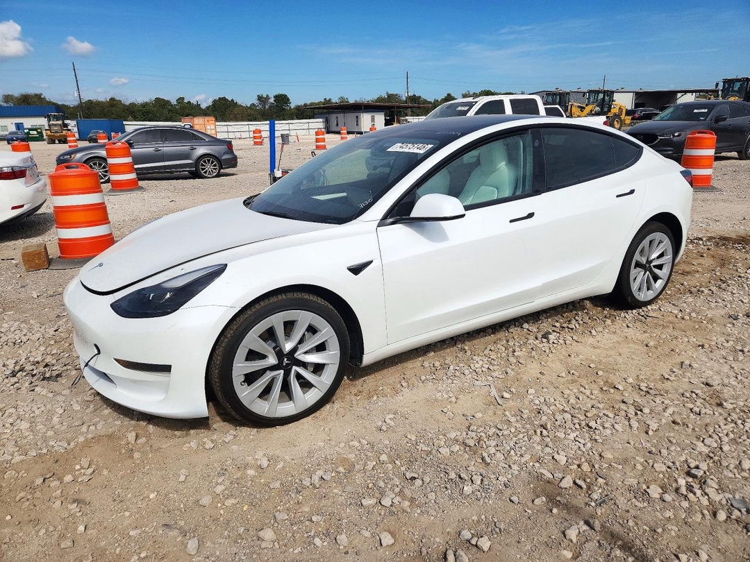 2023 TESLA MODEL 3 view, angle 1