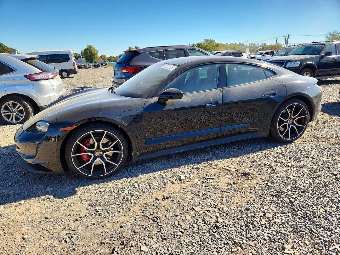 Вид 2024 PORSCHE TAYCAN 4S, угол 1