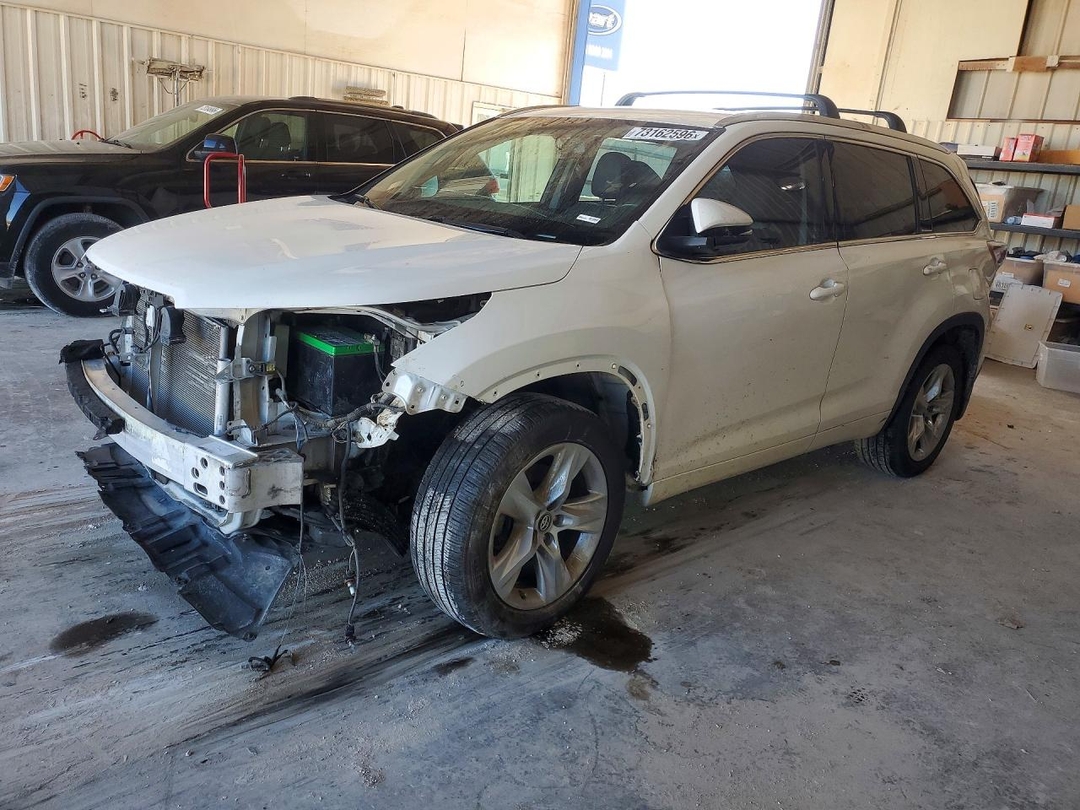 Vedere 2016 TOYOTA HIGHLANDER LIMITED, unghi 1