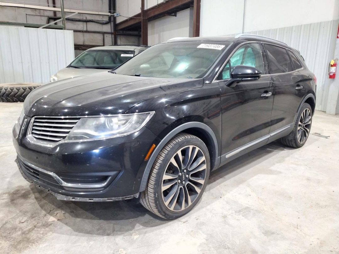 Vue de 2016 LINCOLN MKX RESERVE, angle 1