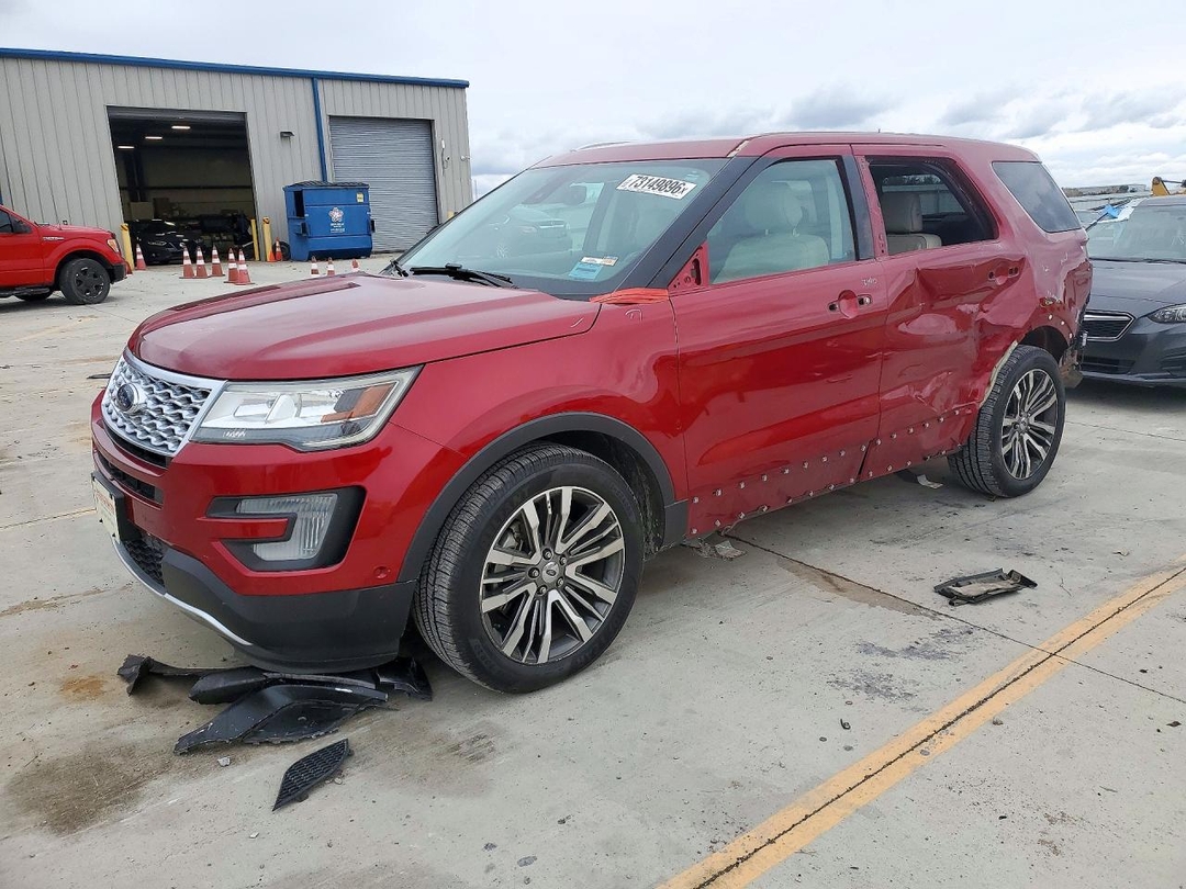 منظر 2017 FORD EXPLORER PLATINUM، زاوية 1