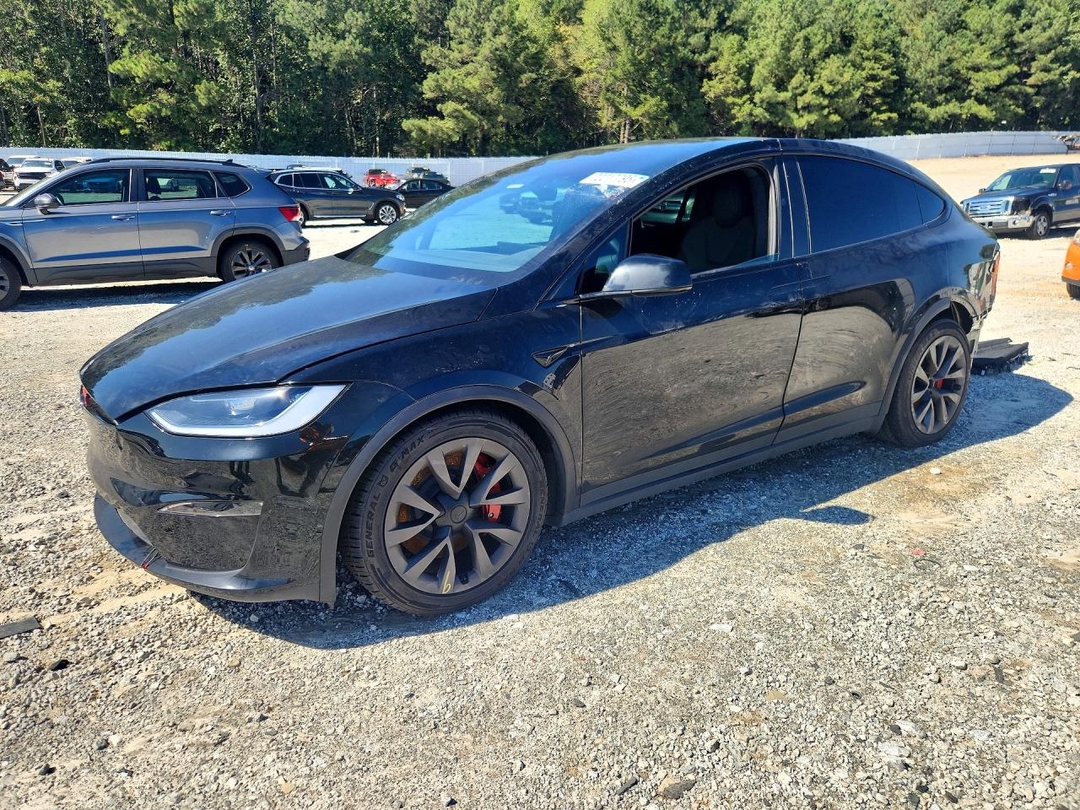 منظر 2024 TESLA MODEL X، زاوية 1