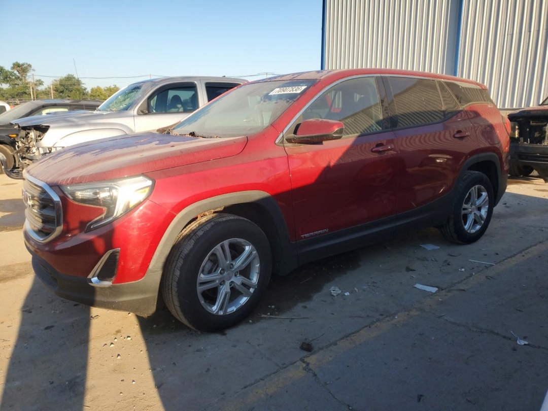 Vista de 2018 GMC TERRAIN SLE, ángulo 1