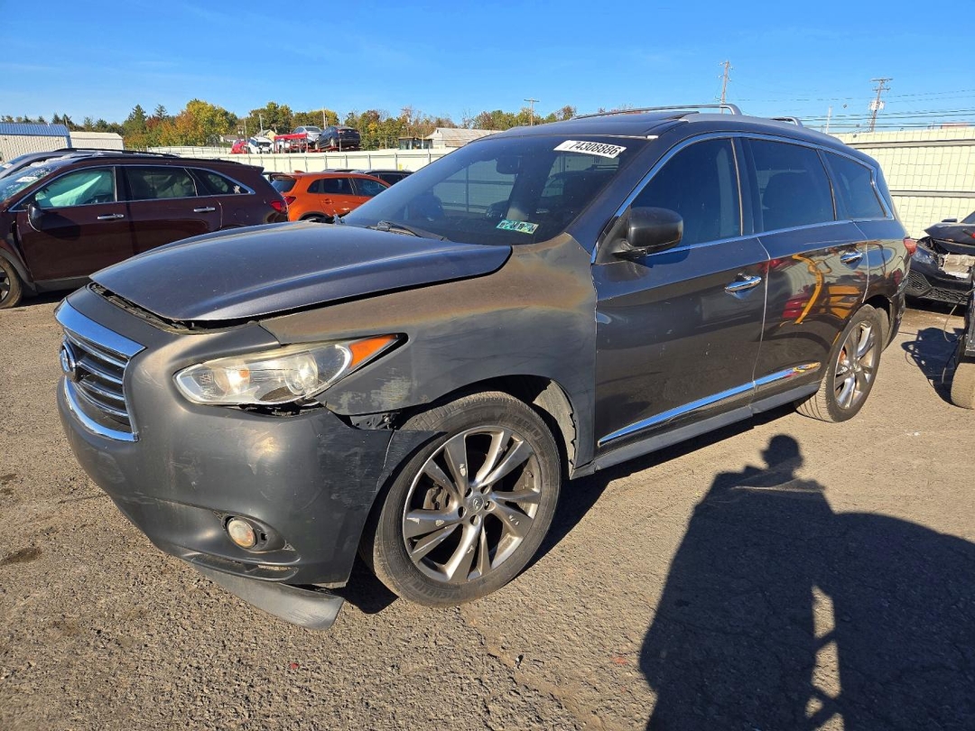 منظر 2015 INFINITI QX60 BASE، زاوية 1