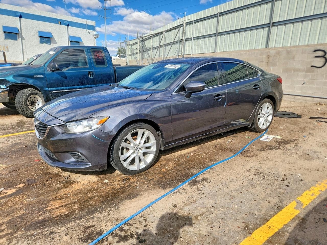 Вид 2014 MAZDA 6 TOURING, угол 1