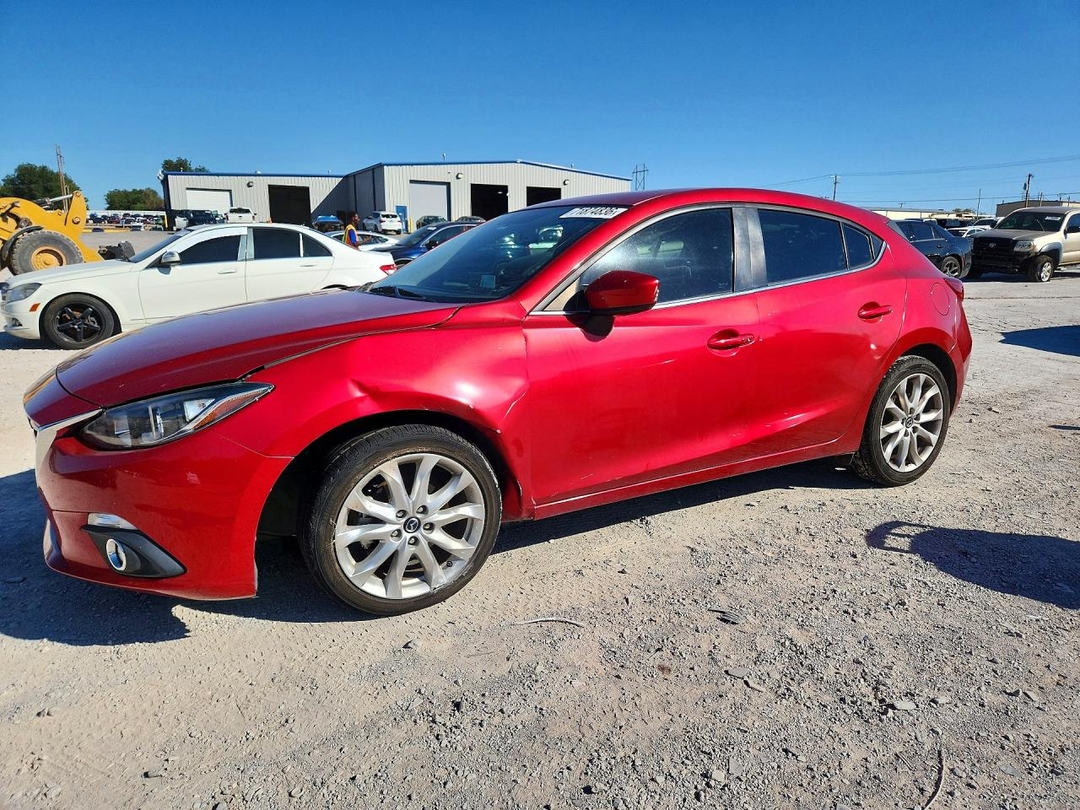 Вид 2016 MAZDA 3 TOURING, угол 1
