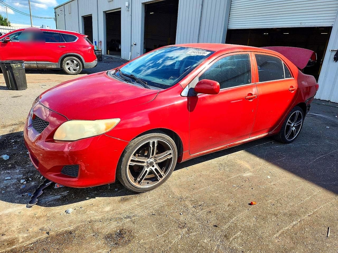 منظر 2009 TOYOTA COROLLA LE، زاوية 1