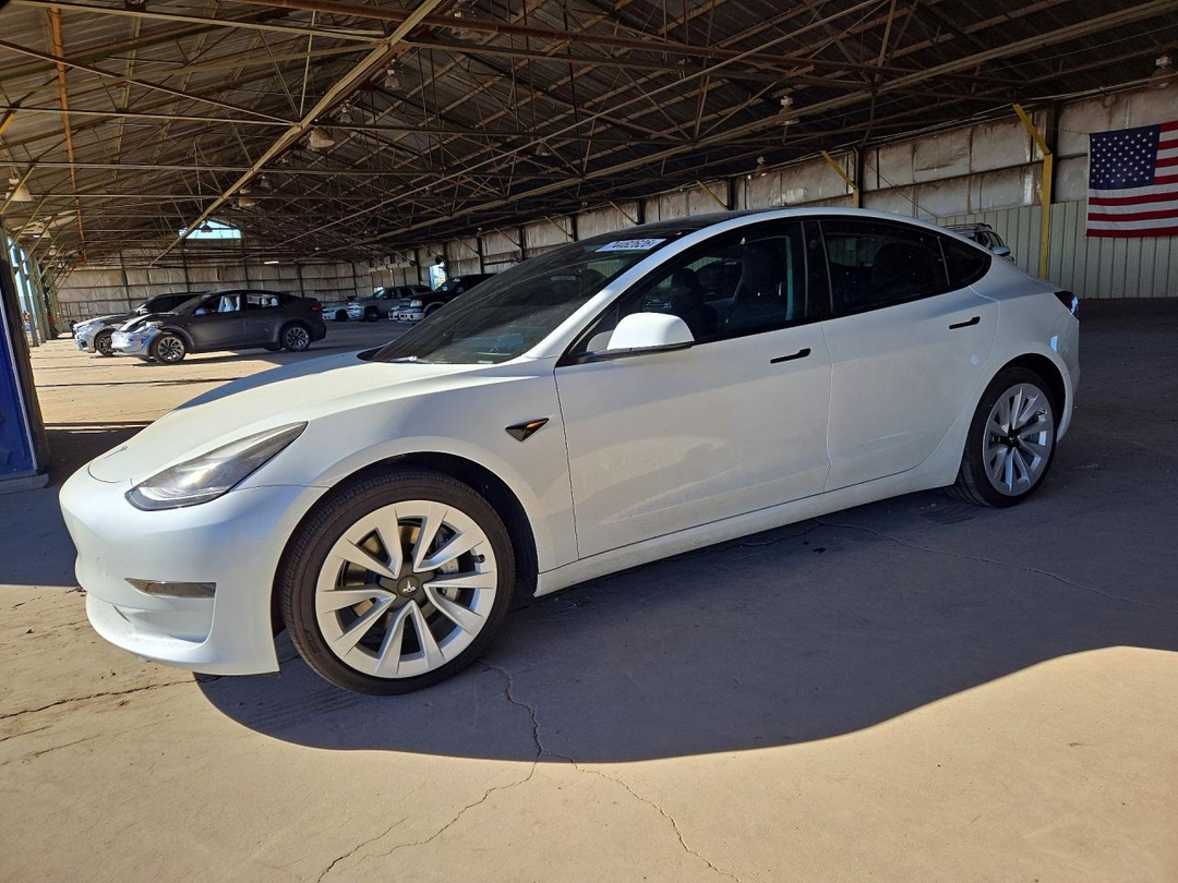 2023 TESLA MODEL 3 view, angle 1