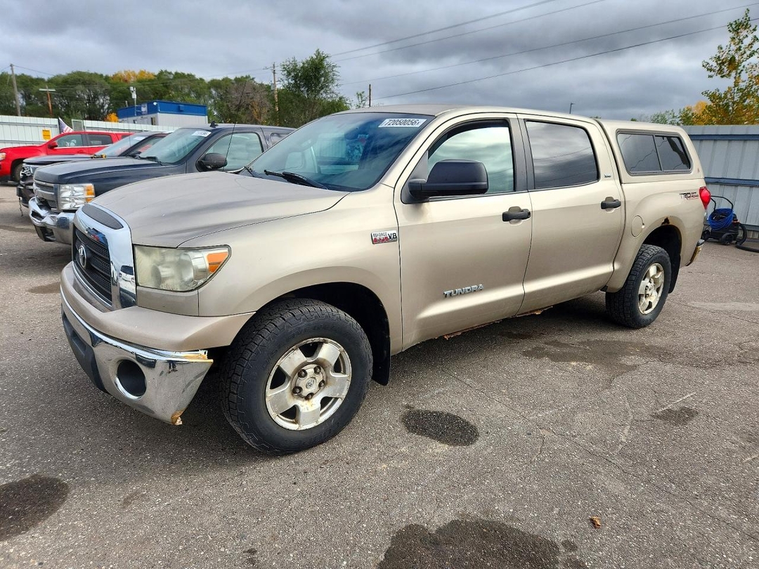 Вид 2007 TOYOTA TUNDRA SR5, угол 1