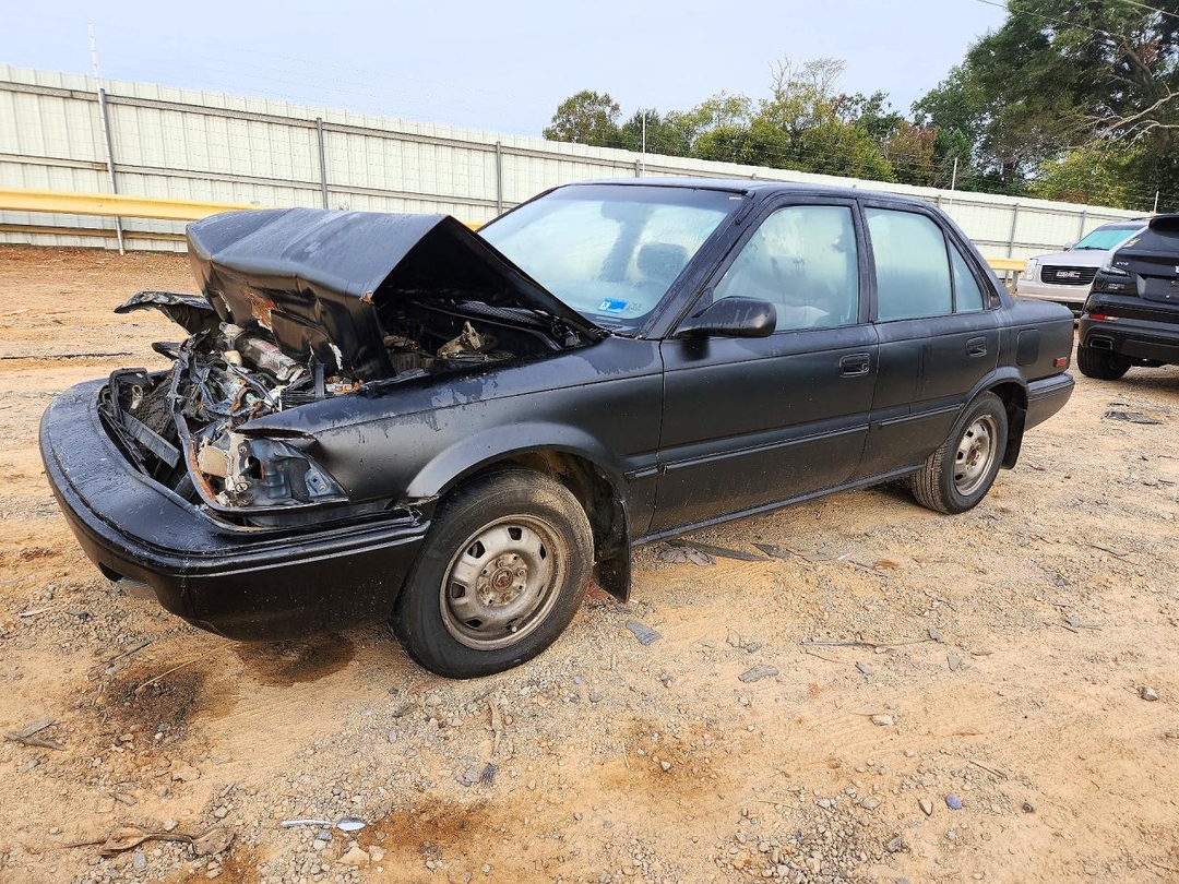 Вид 1992 TOYOTA COROLLA DX, угол 1