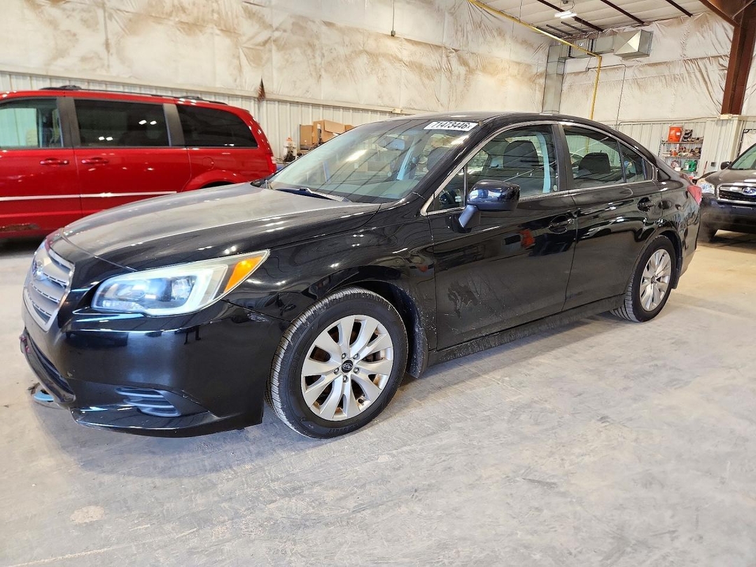 Vedere 2016 SUBARU LEGACY 2.5I PREMIUM, unghi 1