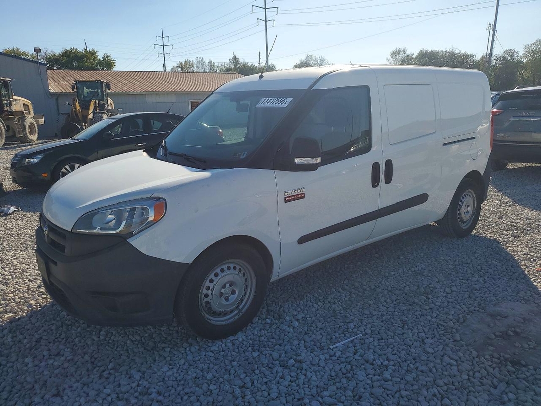 Vista de 2018 RAM PROMASTER CITY ST DELIVERY VAN, ángulo 1