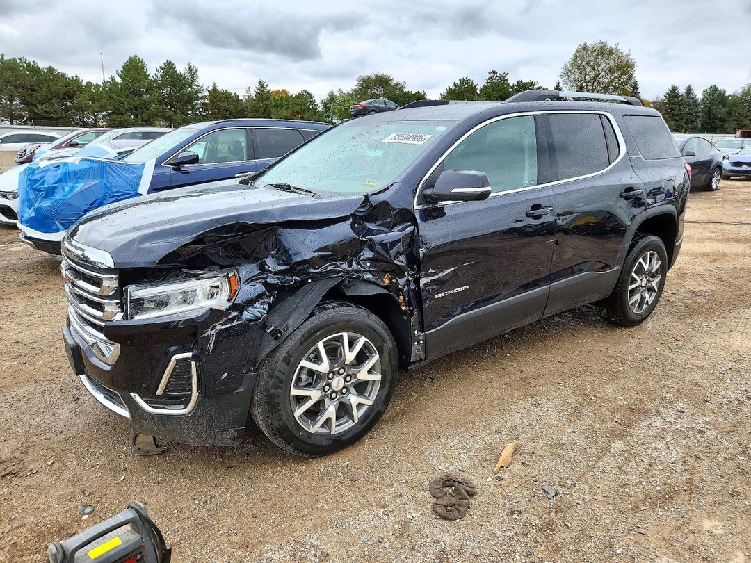 منظر 2022 GMC ACADIA SLE، زاوية 1