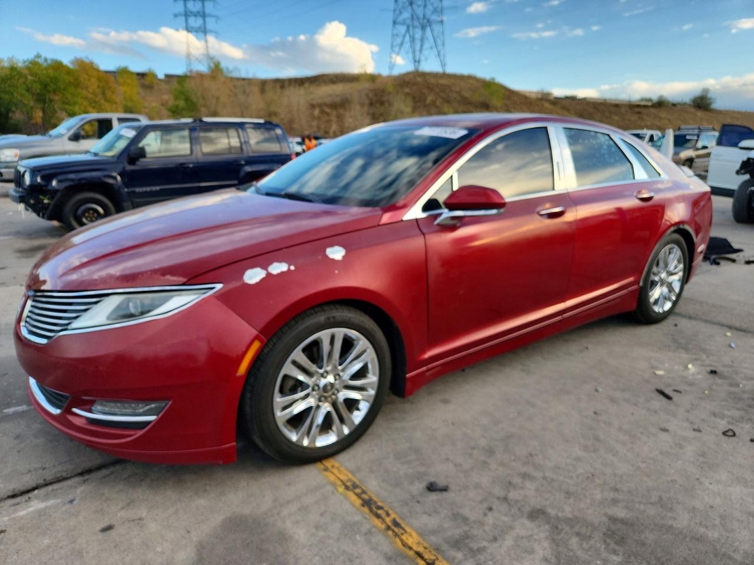 Vista de 2014 LINCOLN MKZ, ángulo 1