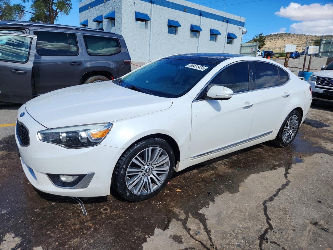 Vista de 2014 KIA CADENZA PREMIUM, ángulo 1