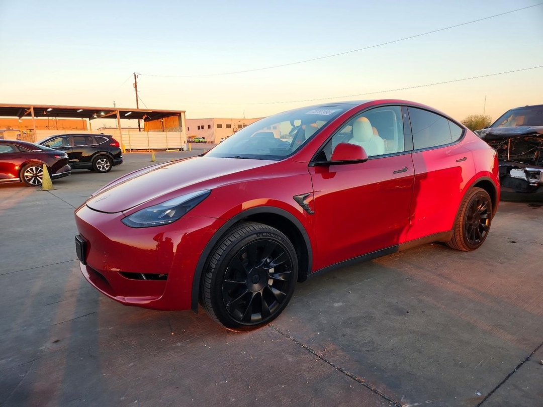 Vista de 2023 TESLA MODEL Y, ángulo 1