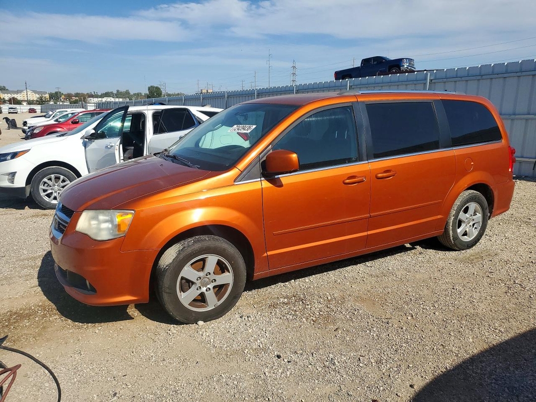 منظر 2011 DODGE GRAND CARAVAN CREW، زاوية 1