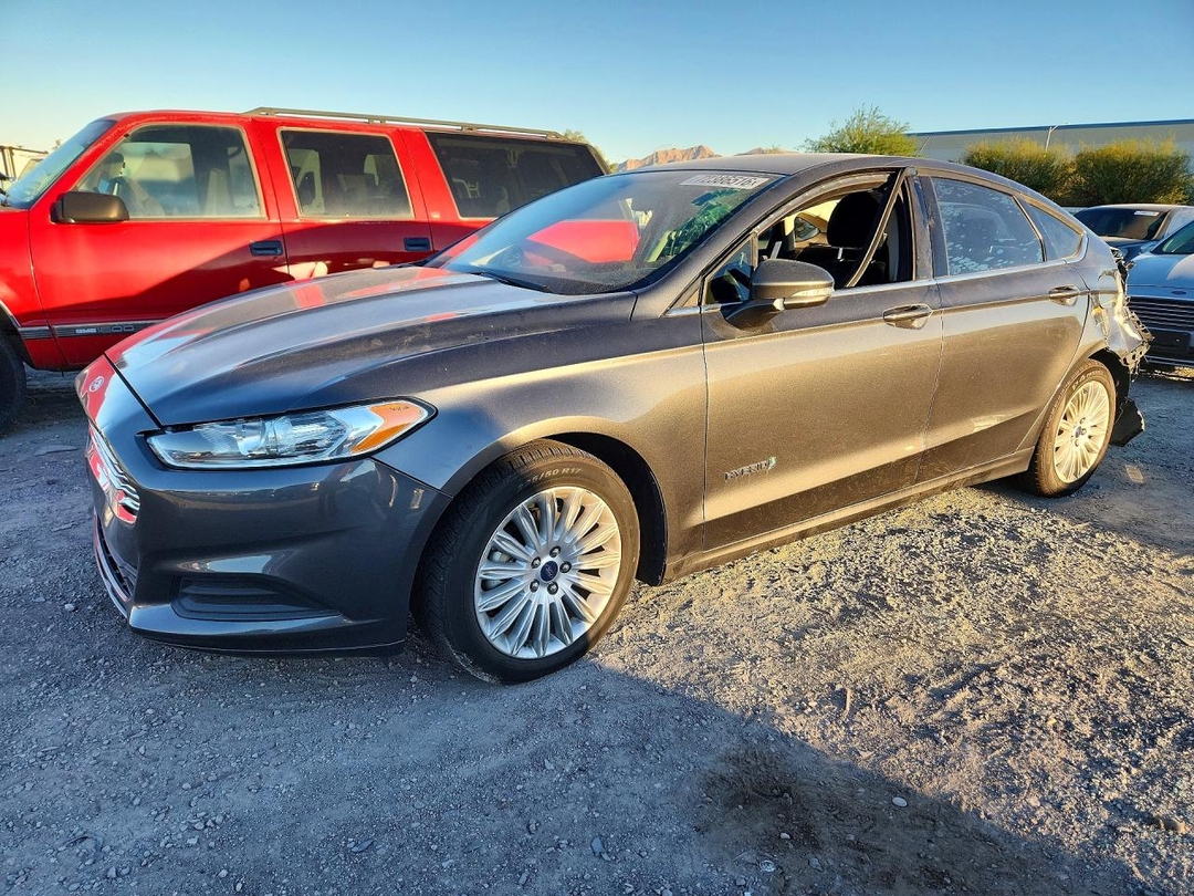 Vedere 2016 FORD FUSION SE HYBRID, unghi 1