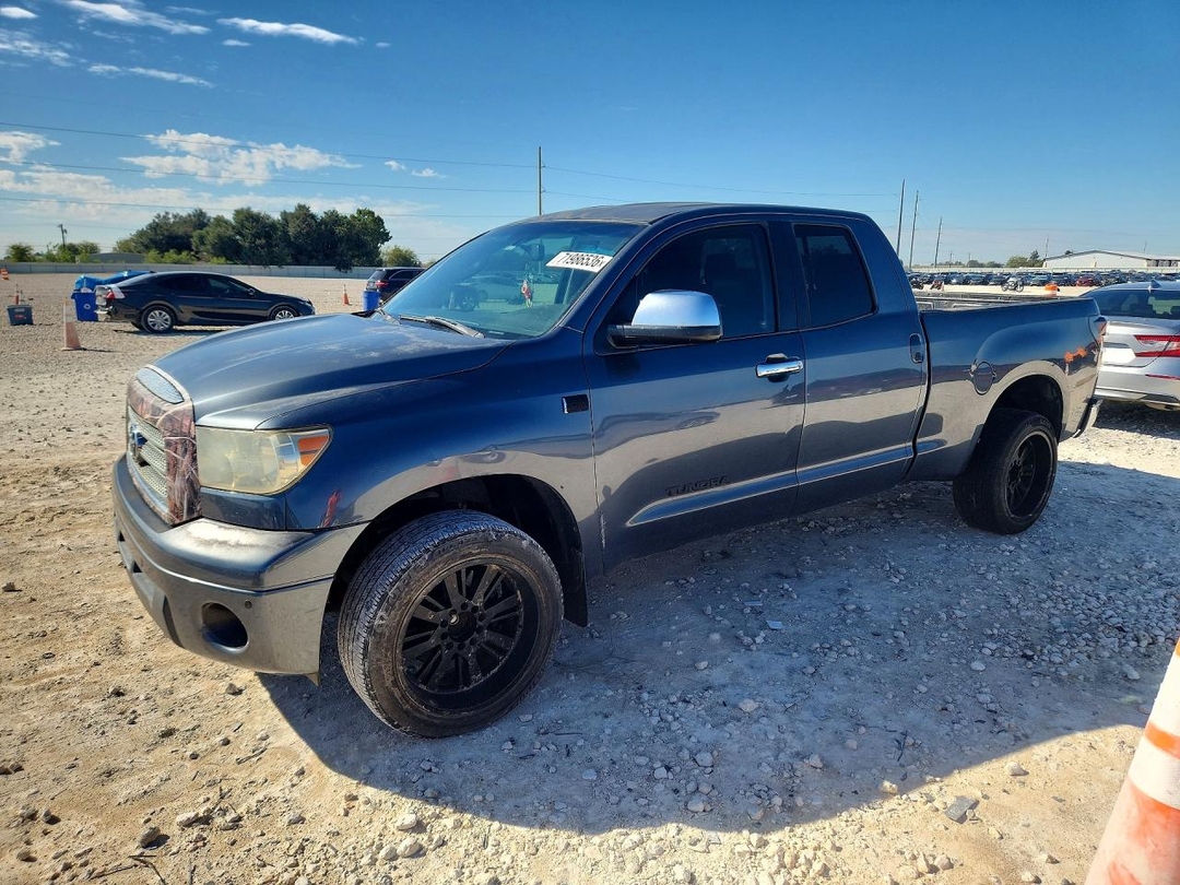 منظر 2008 TOYOTA TUNDRA DOUBLE CAB LIMITED، زاوية 1