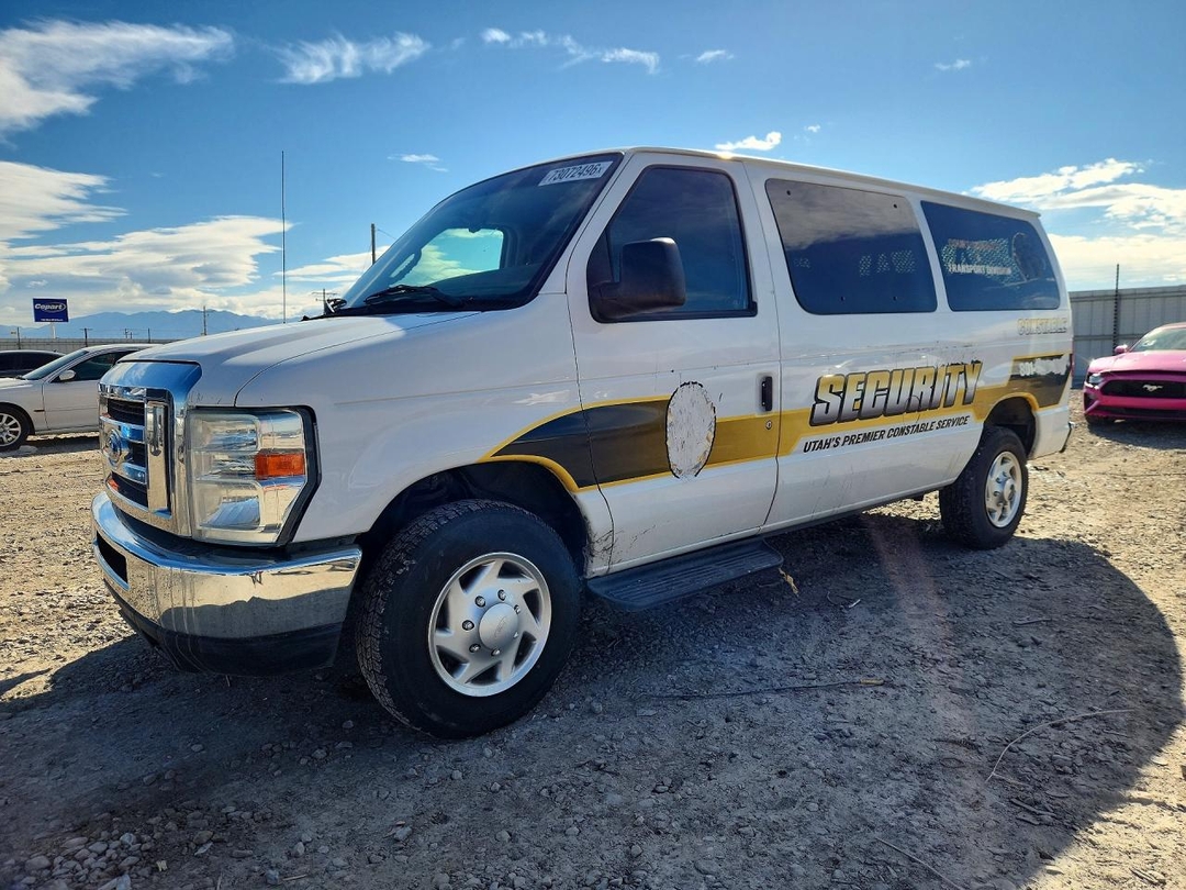 منظر 2012 FORD ECONOLINE E350 SUPER DUTY WAGON، زاوية 1