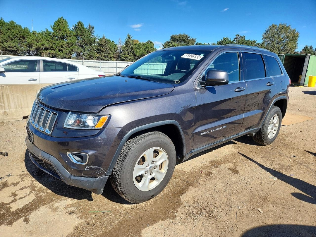 Vue de 2015 JEEP GRAND CHEROKEE LAREDO, angle 1