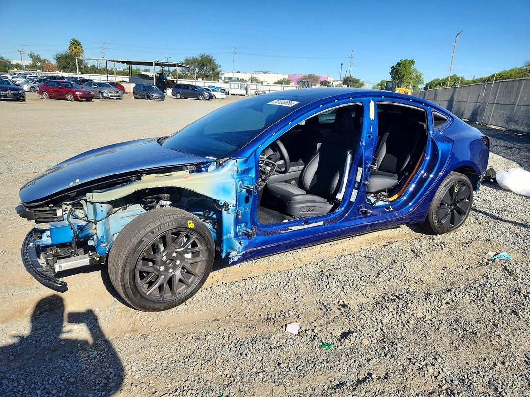 2026 TESLA MODEL 3 view, angle 1