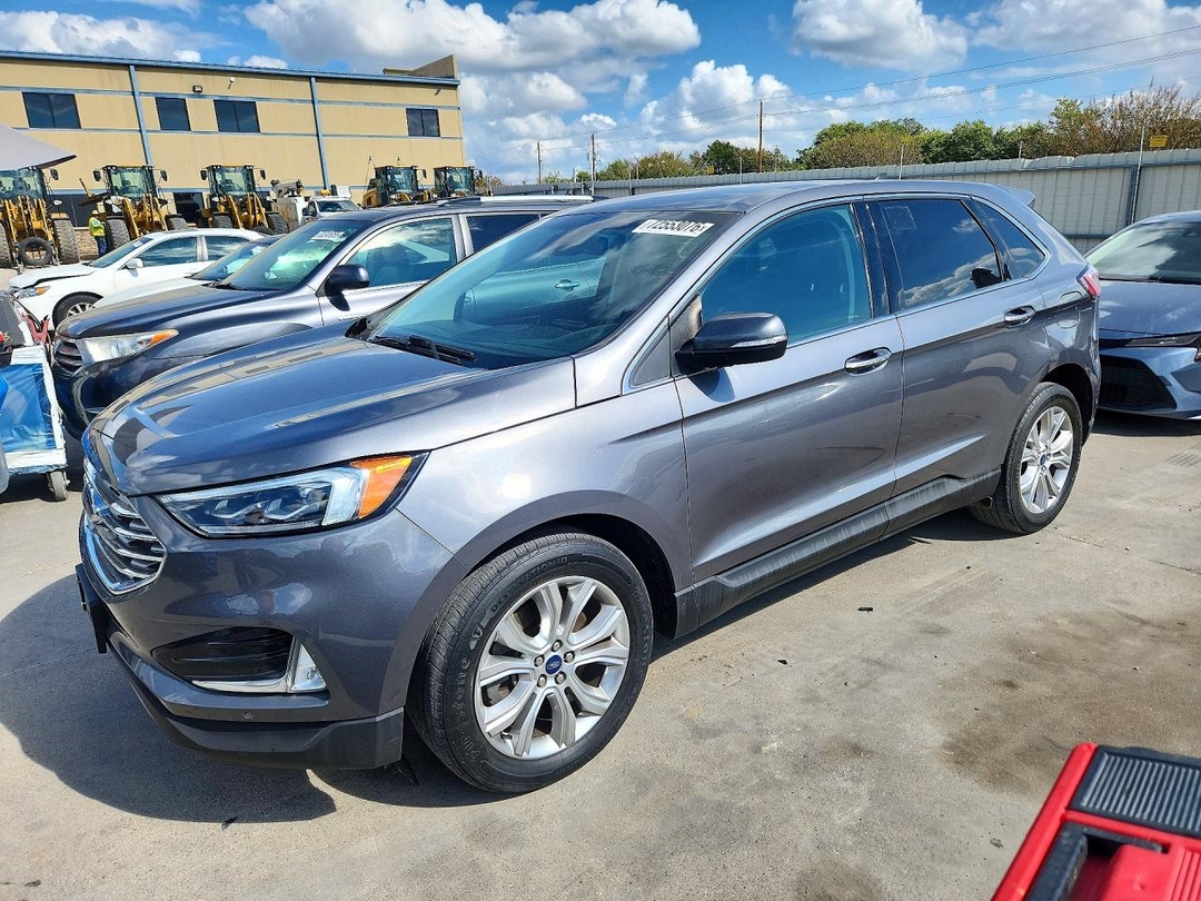 Вид 2022 FORD EDGE TITANIUM, угол 1