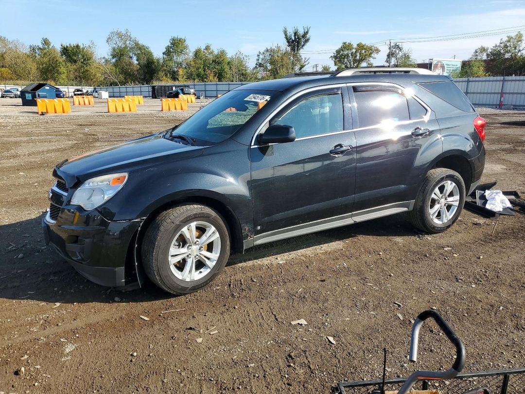 Вид 2010 CHEVROLET EQUINOX LT, угол 1