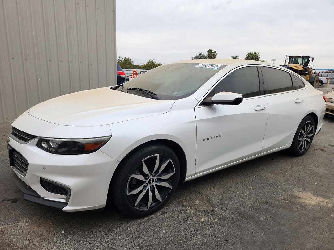 Vedere 2016 CHEVROLET MALIBU LT, unghi 1