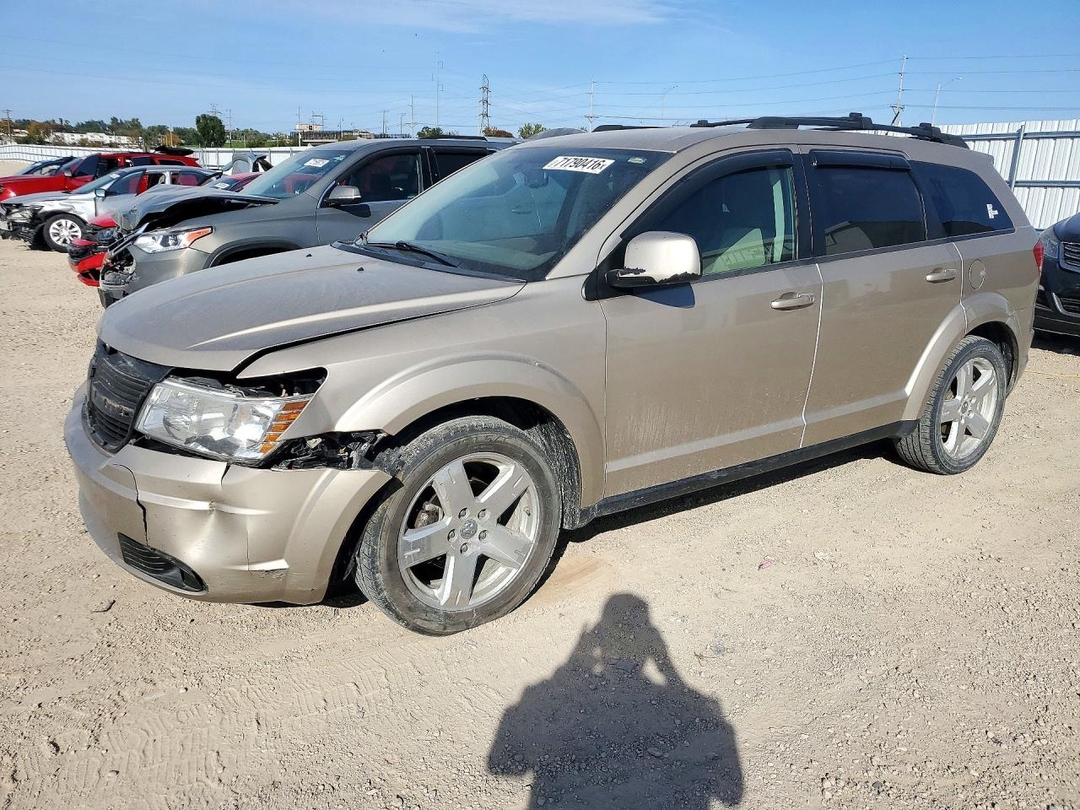 Vista de 2009 DODGE JOURNEY SXT, ángulo 1