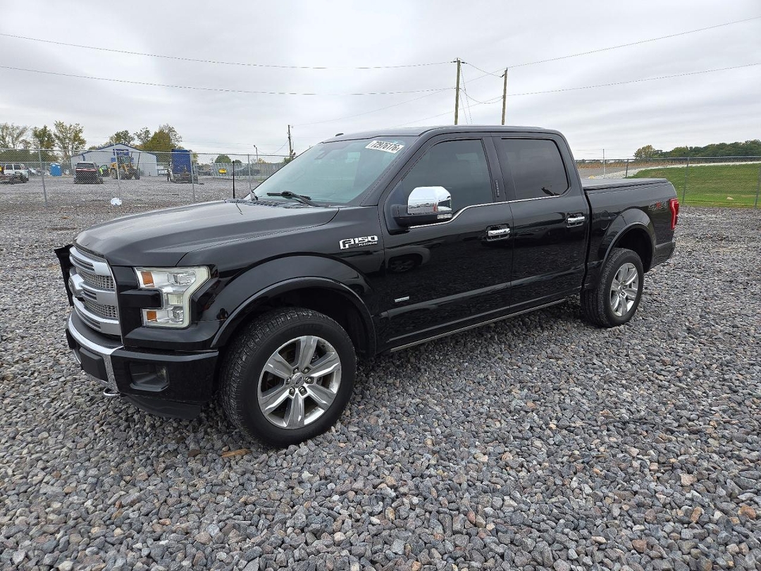 Вид 2016 FORD F150 SUPERCREW, угол 1