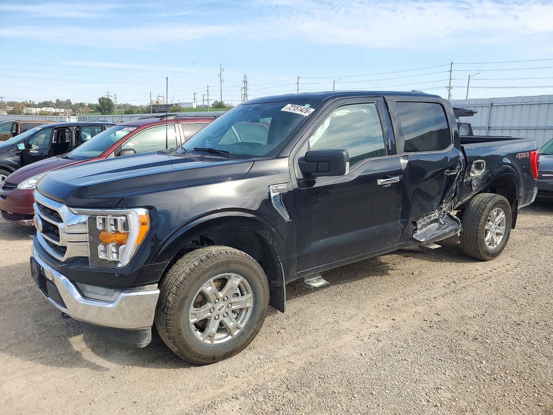 Vue de 2023 FORD F150 SUPERCREW, angle 1