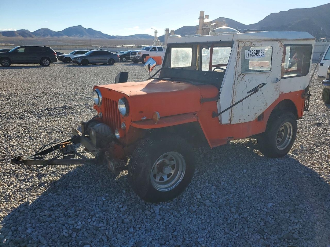 Vista de 1953 JEEP CJ-3A, ángulo 1
