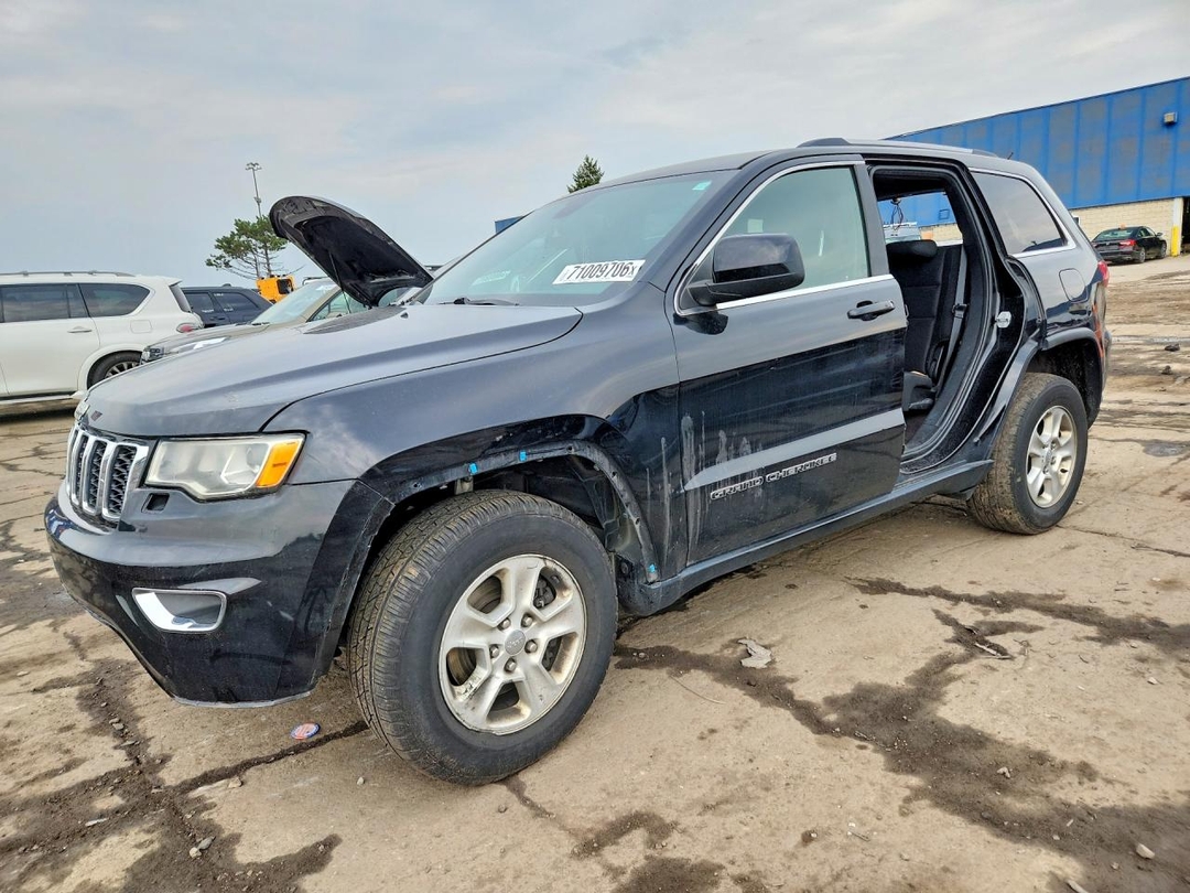 Вид 2017 JEEP GRAND CHEROKEE LAREDO, угол 1
