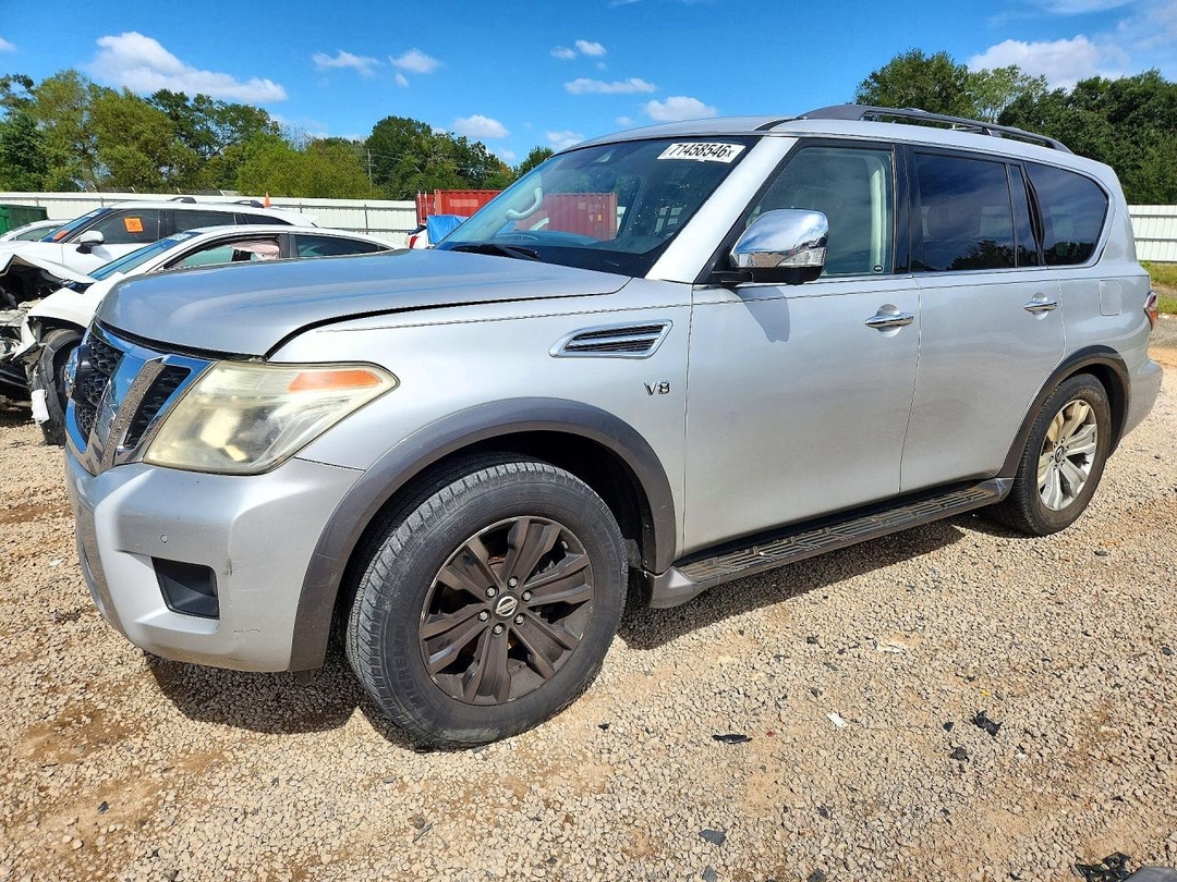 Vedere 2018 NISSAN ARMADA PLATINUM, unghi 1