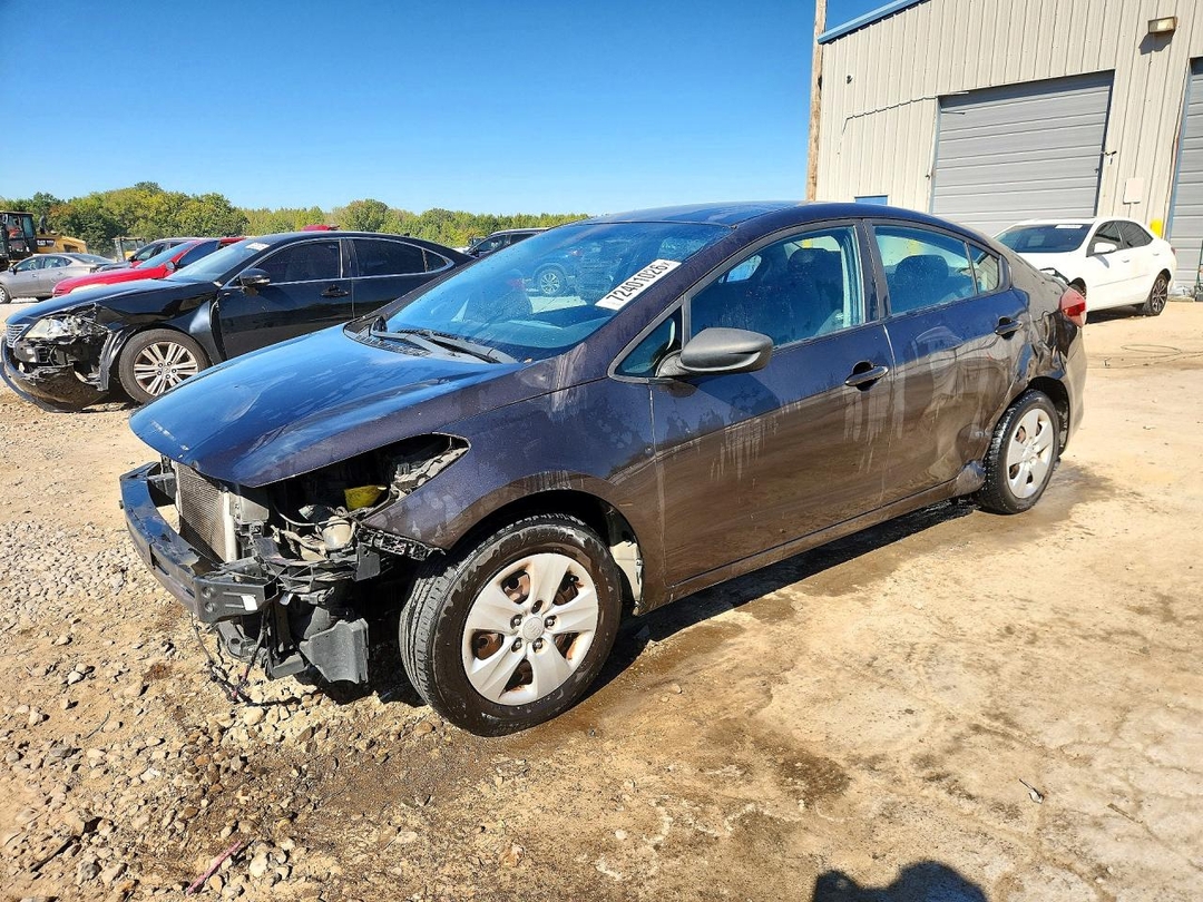 2017 KIA FORTE LX view, angle 1