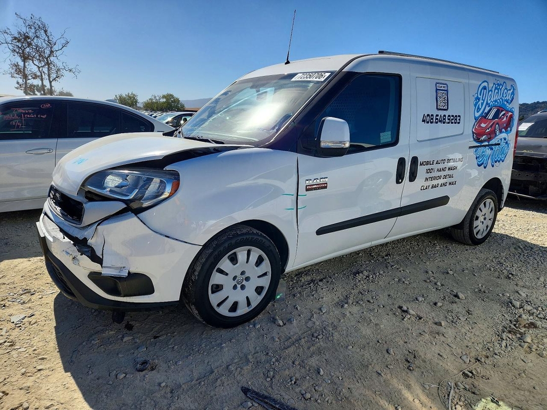 منظر 2021 RAM PROMASTER CITY SLT DELIVERY VAN، زاوية 1