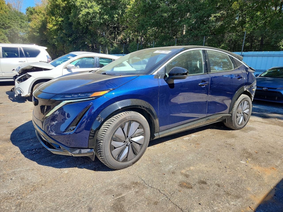 Vue de 2023 NISSAN ARIYA EVOLVE+, angle 1