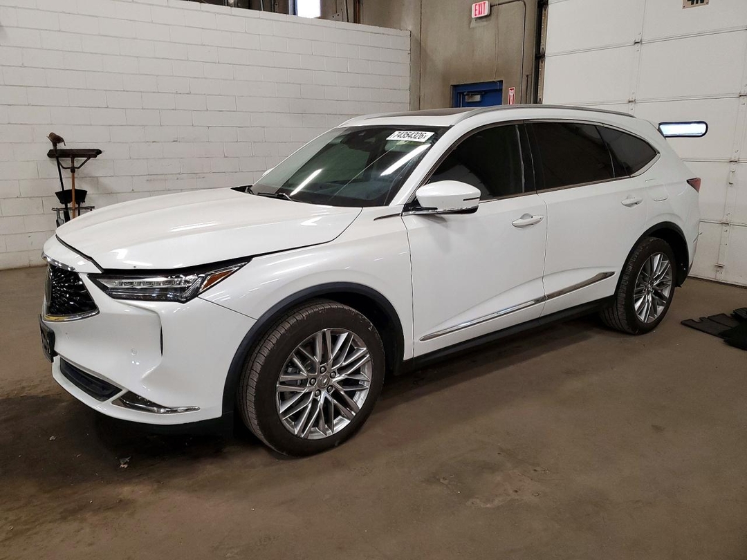 منظر 2022 ACURA MDX ADVANCE، زاوية 1