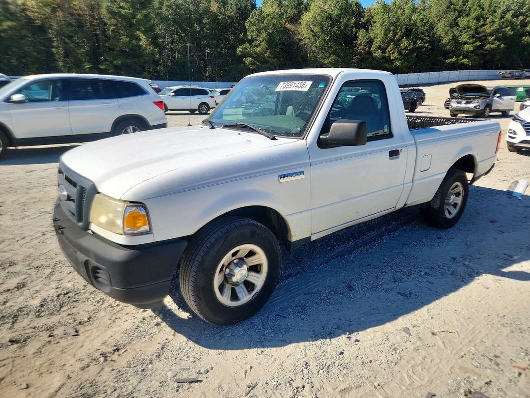 Vista de 2009 FORD RANGER, ángulo 1