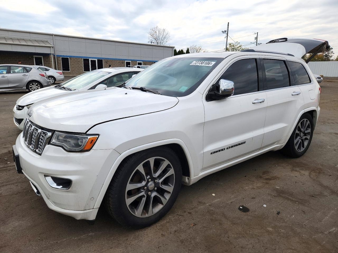 Вид 2017 JEEP GRAND CHEROKEE OVERLAND, угол 1